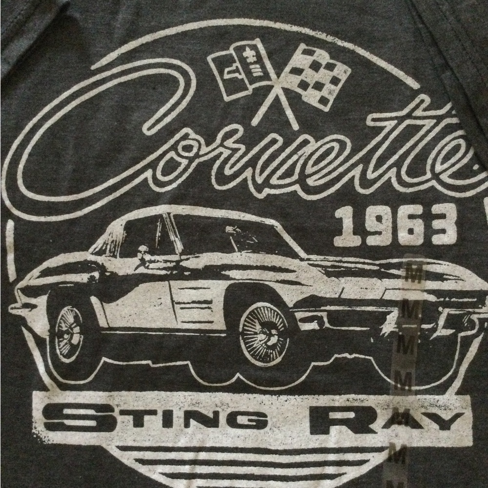 New- Corvette 1963 Sting Ray Graphic Tee
